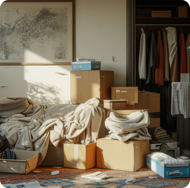 Psychische Belastung einer Messie-Wohnung überwinden